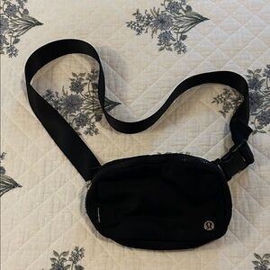 lululemon athletica  Black Belt Bag